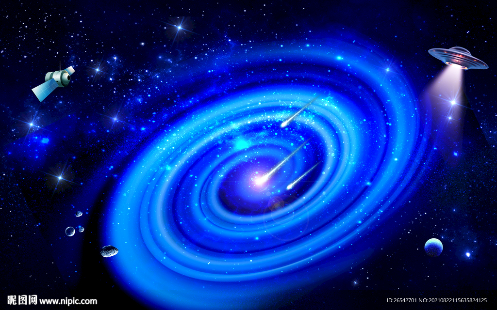 宇宙黑洞旋涡