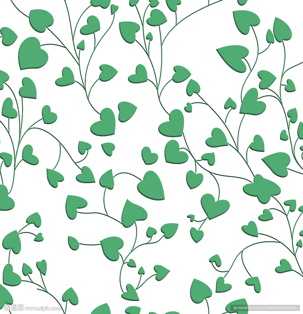 叶子 小碎花 花朵 