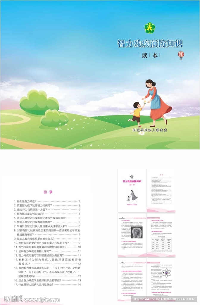 智力残疾预防知识读本