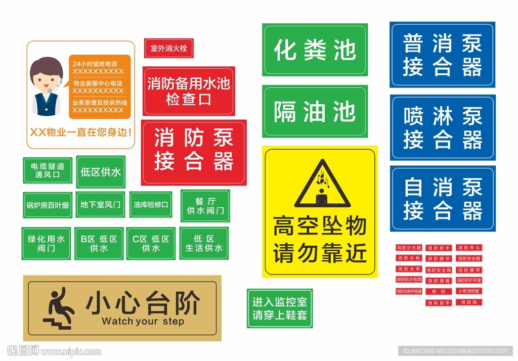 物业标识标牌