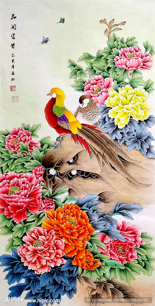 牡丹花开富贵