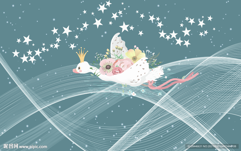 儿童背景墙壁纸壁画壁布