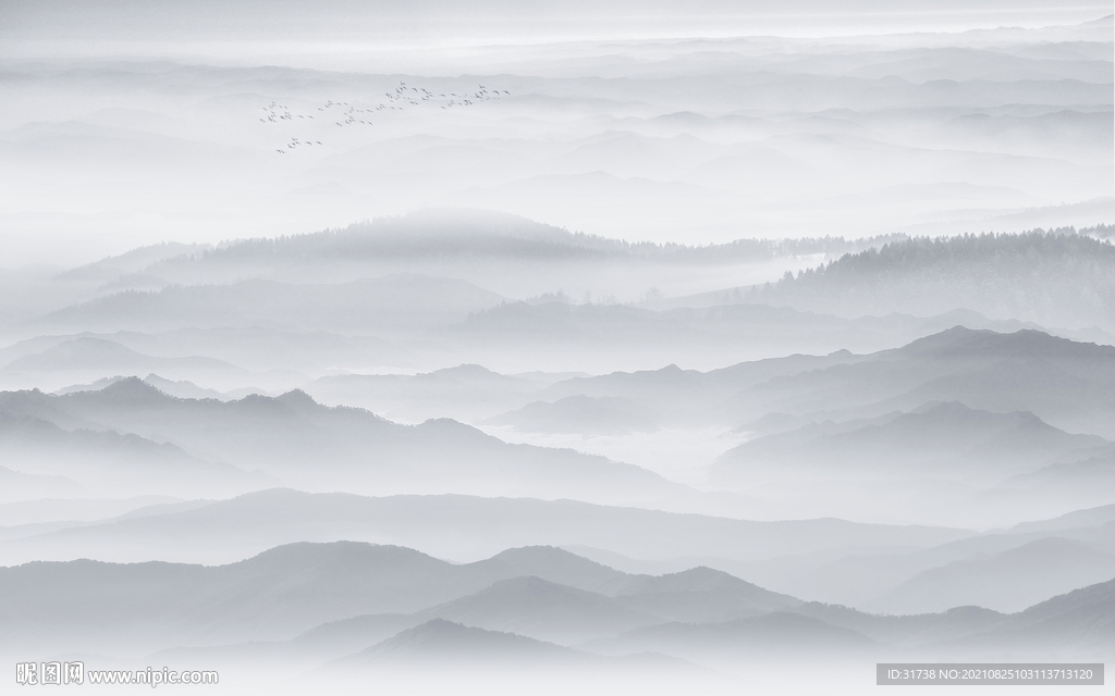 水墨山水