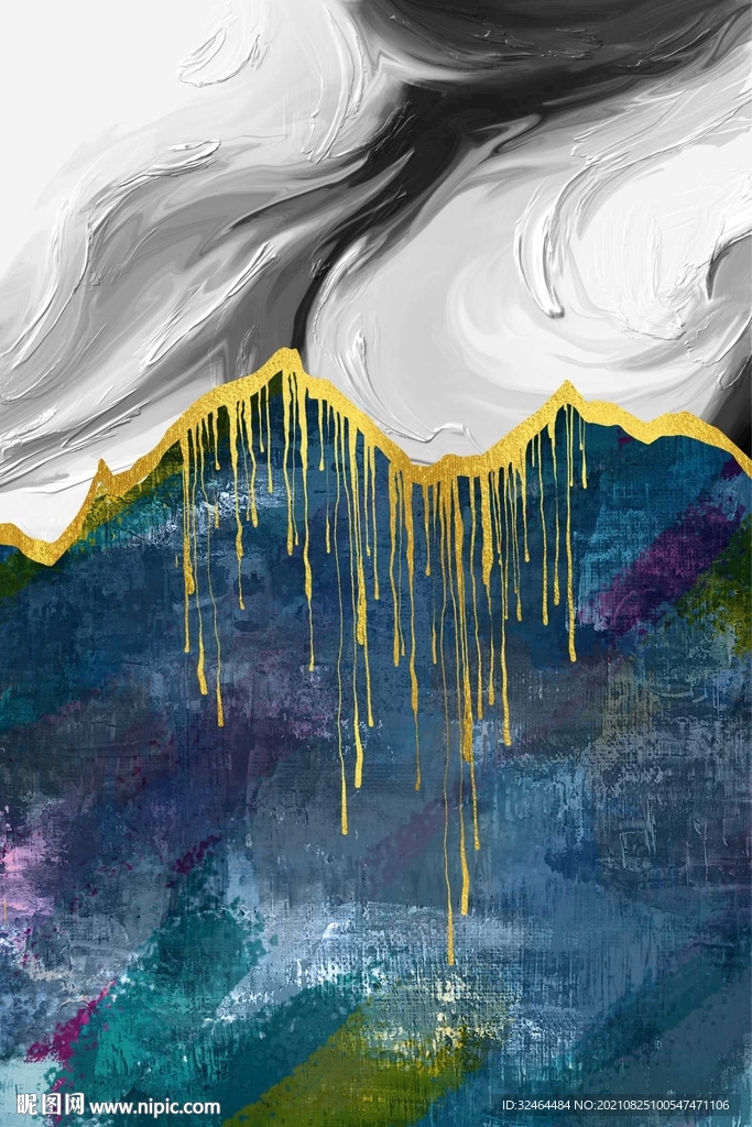 抽象艺术油画