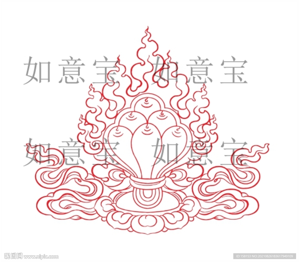 藏族元素图案