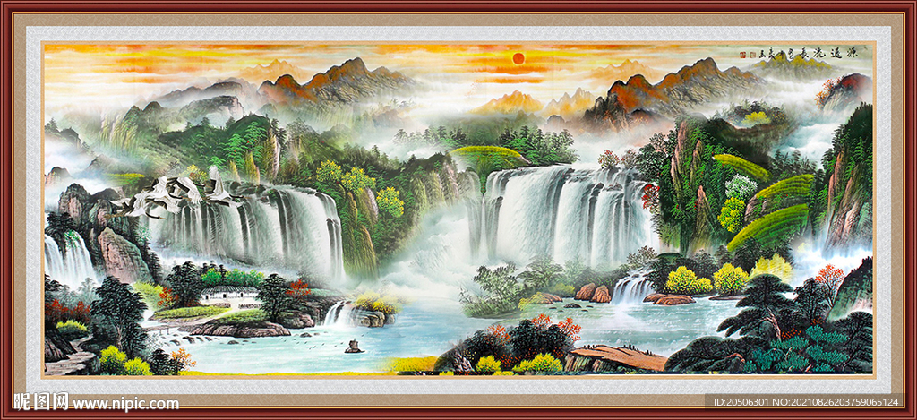 山水画