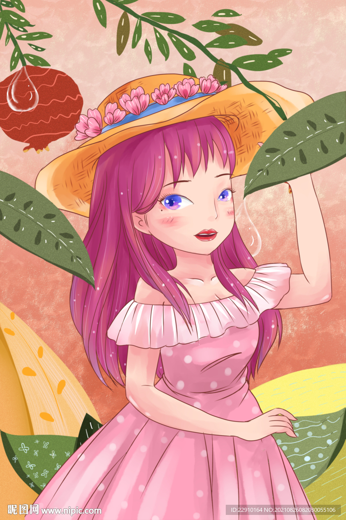白露插画