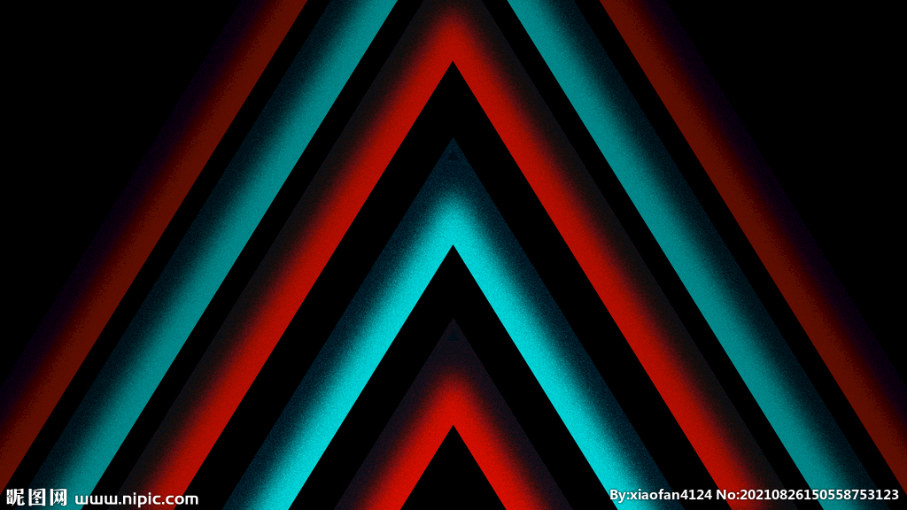 简洁高端强烈视觉背景绿红青质感图片