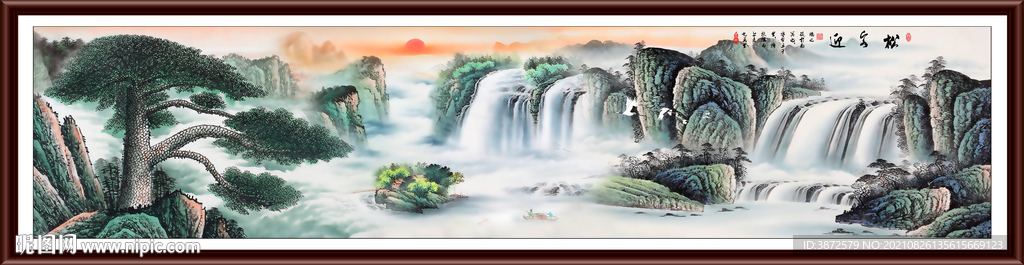 山水画