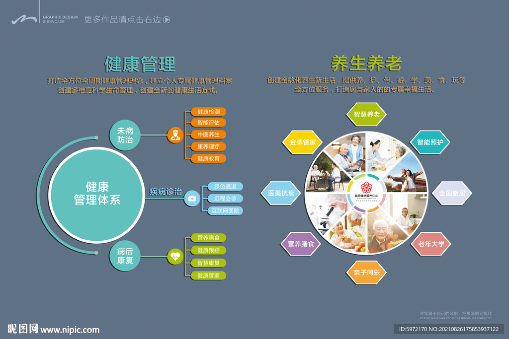 养老形象墙