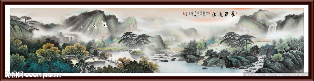 山水画