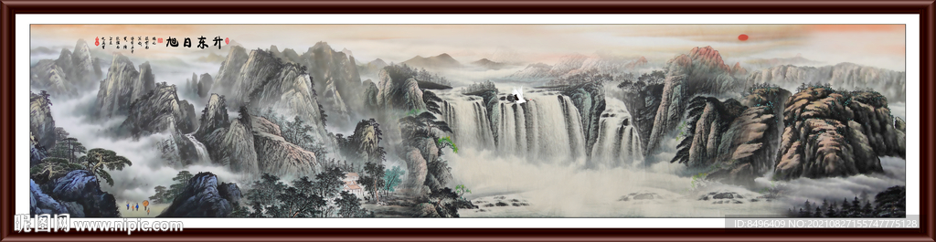 国画山水画