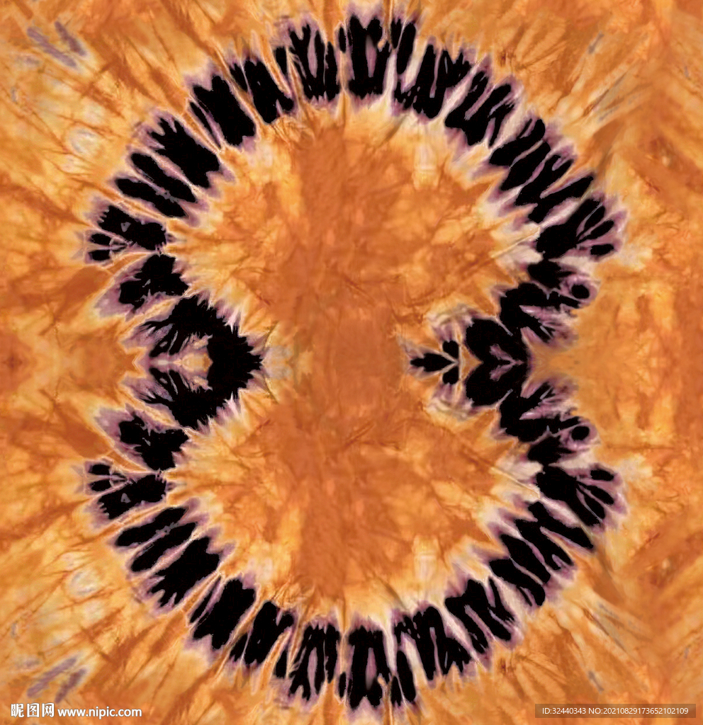 扎染  大牌   数码印花  