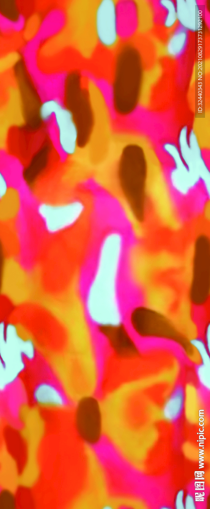 扎染  大牌   数码印花  