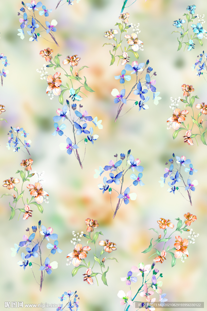 手绘花