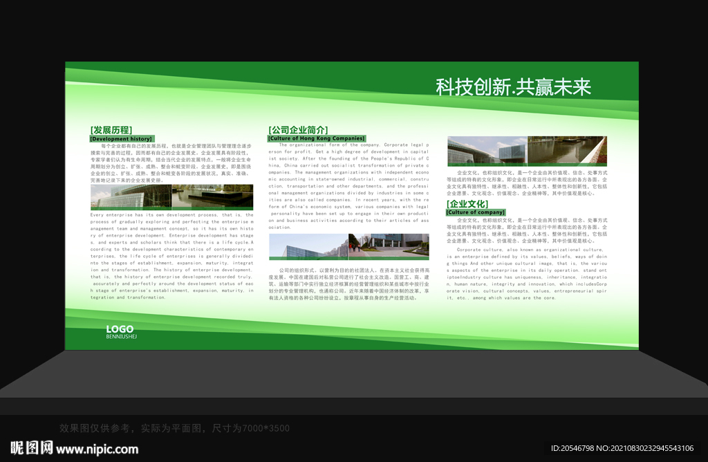 企业展板