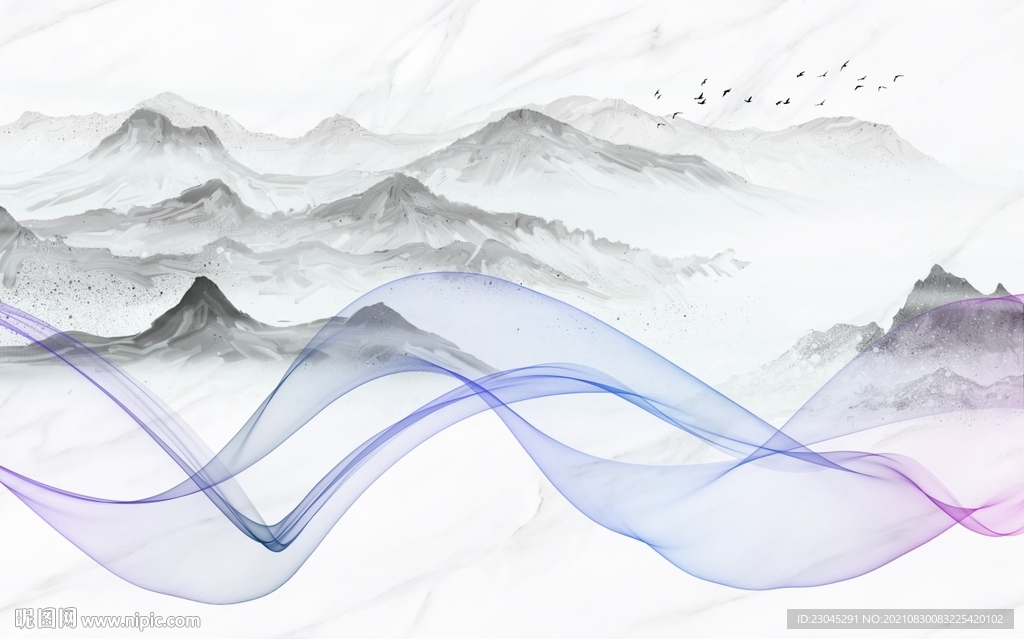 新中式电视背景墙