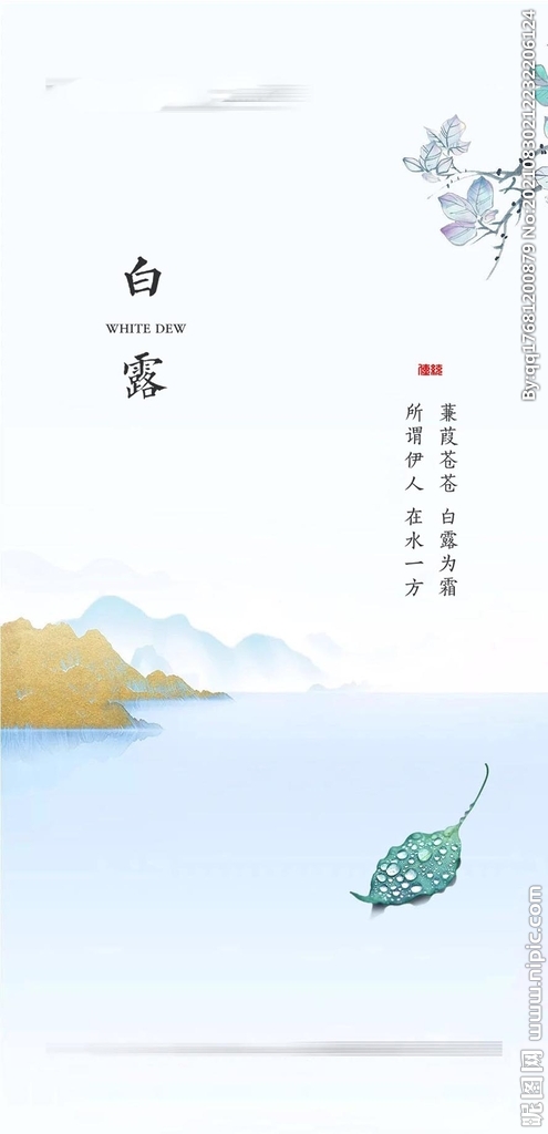 地产白露