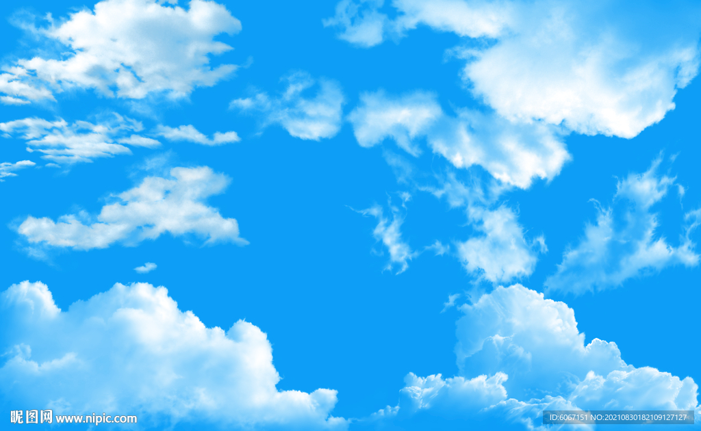蓝天白云