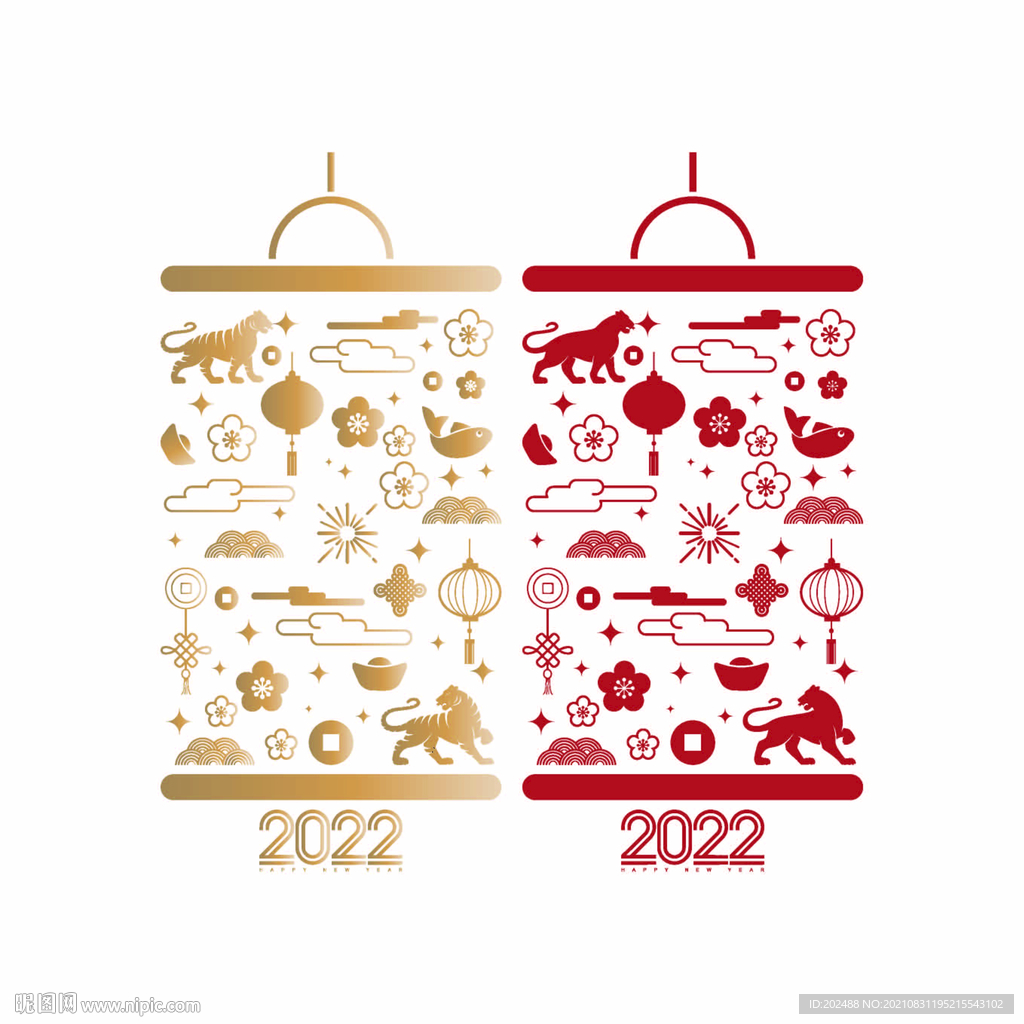 中国农历新年装饰