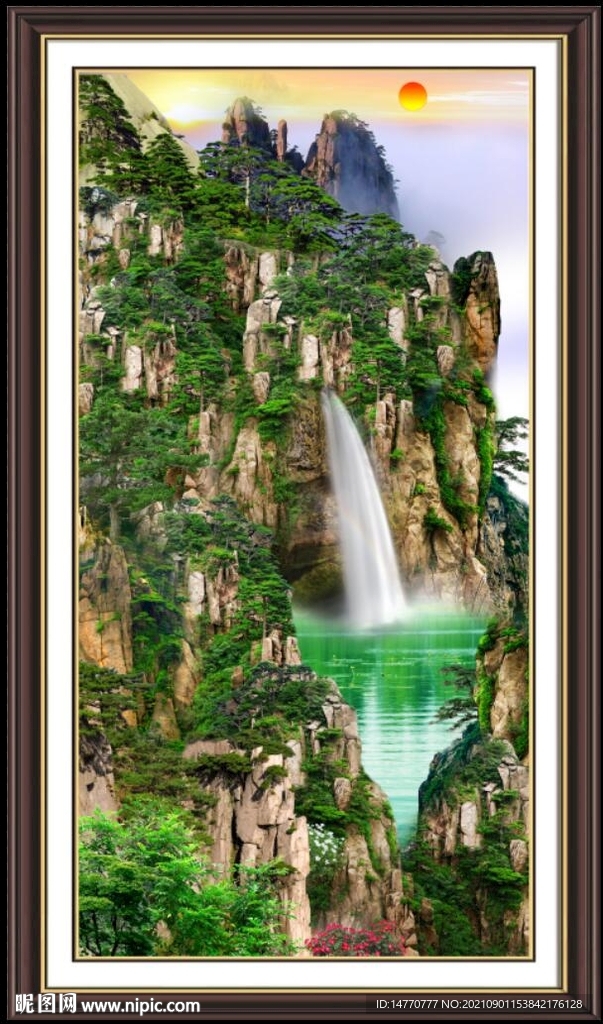 山水画 