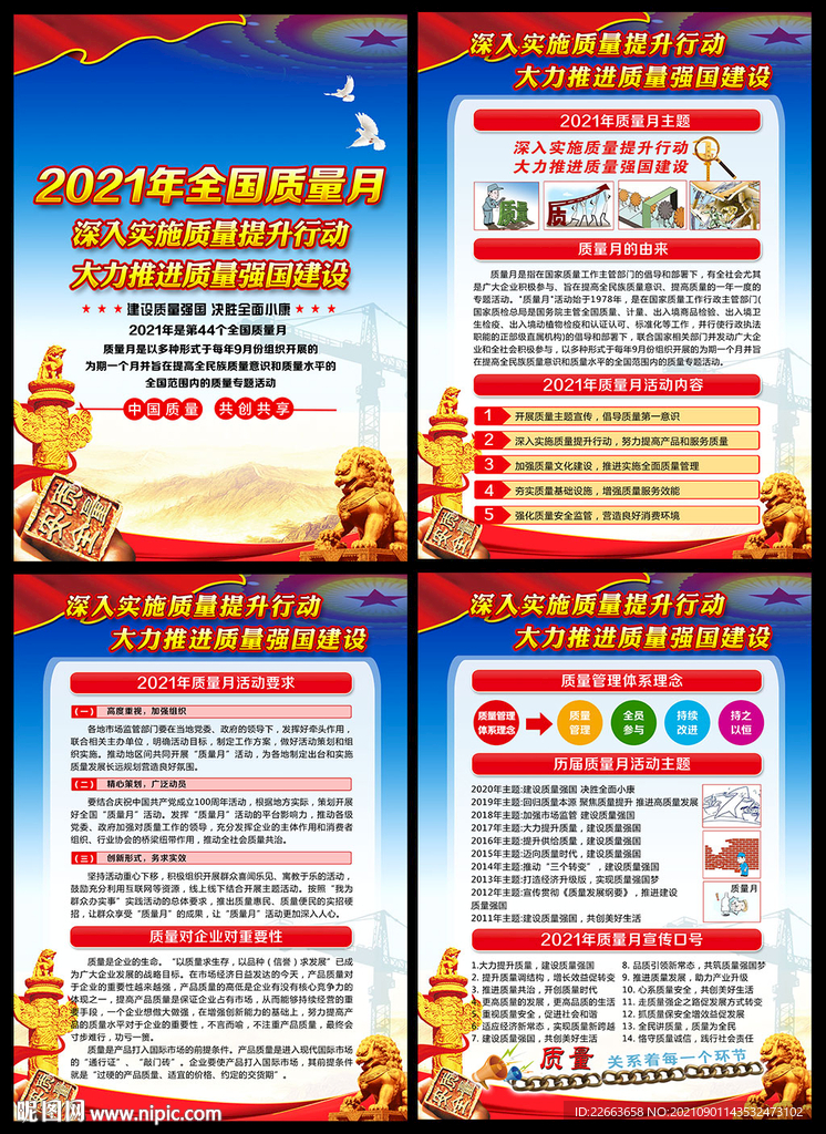 2021年质量月宣传栏