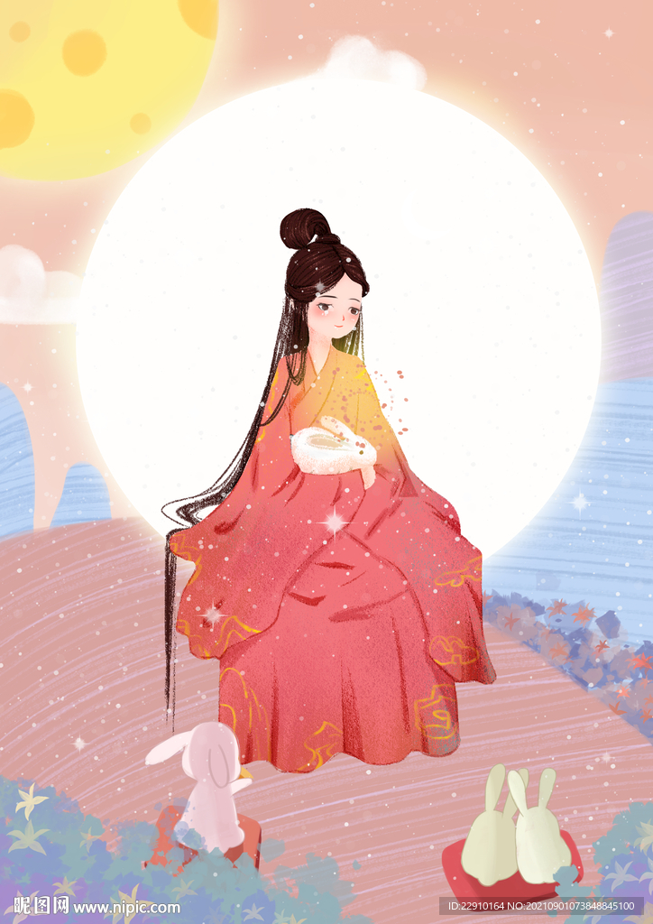 中秋插画