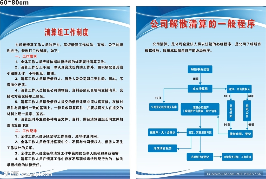 清算组工作制度