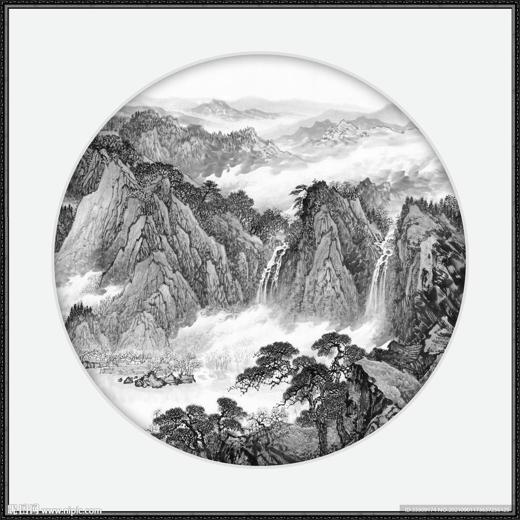 水墨画