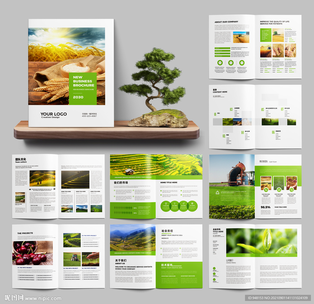 农业画册 农产品宣传册