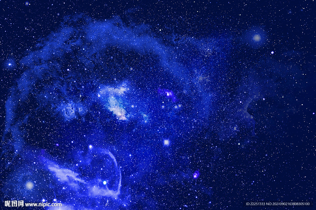 蓝色星空