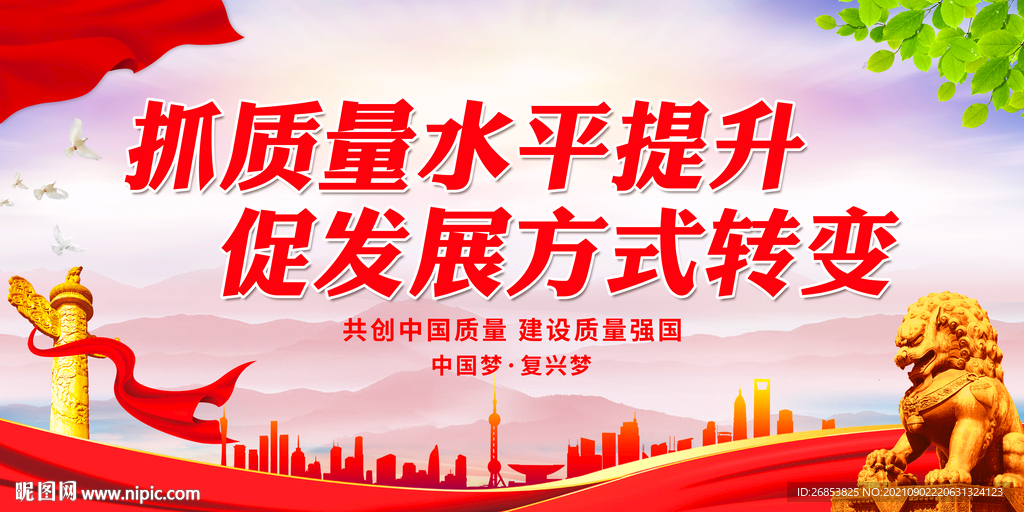 抓质量水平提升促发展方式转变