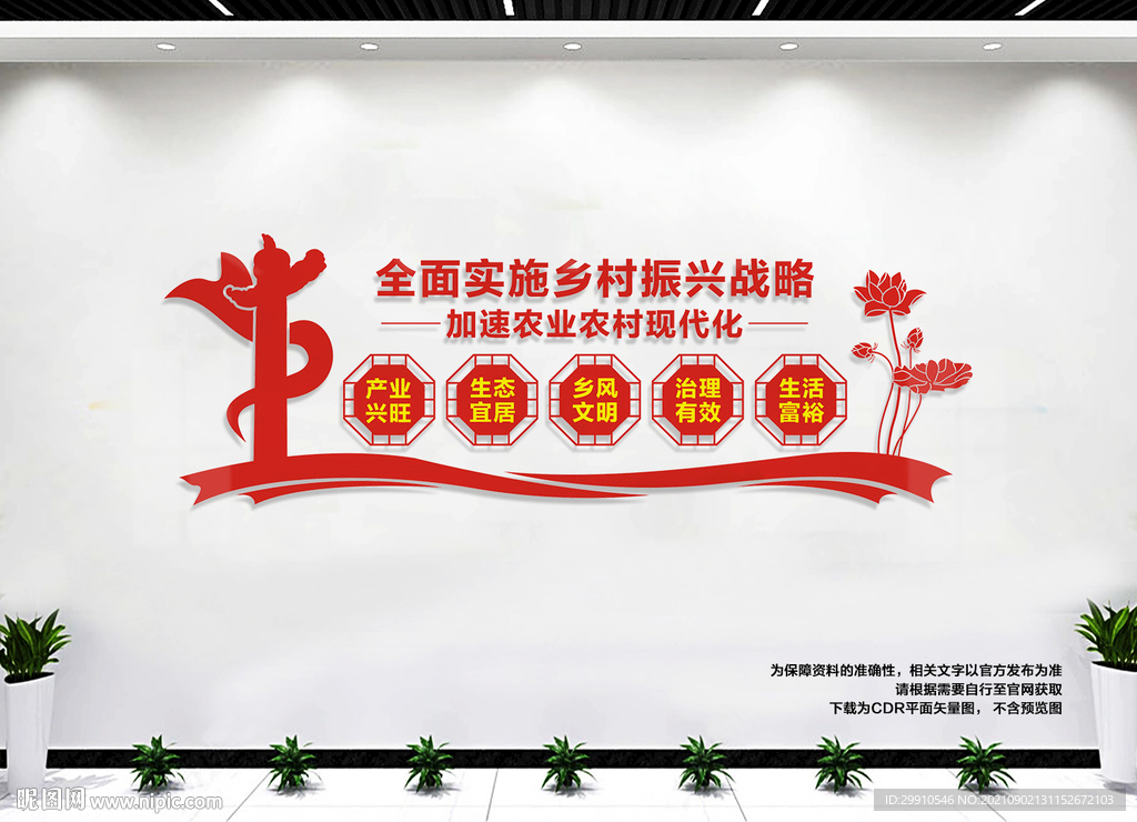 乡村振兴文化墙