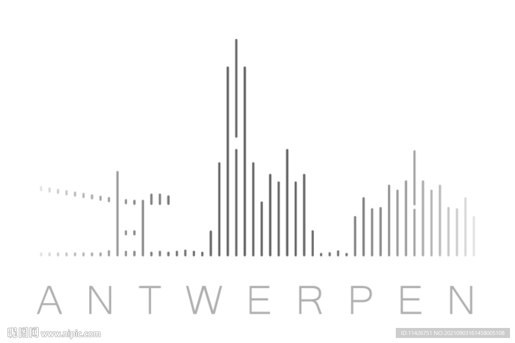 建筑线性logo