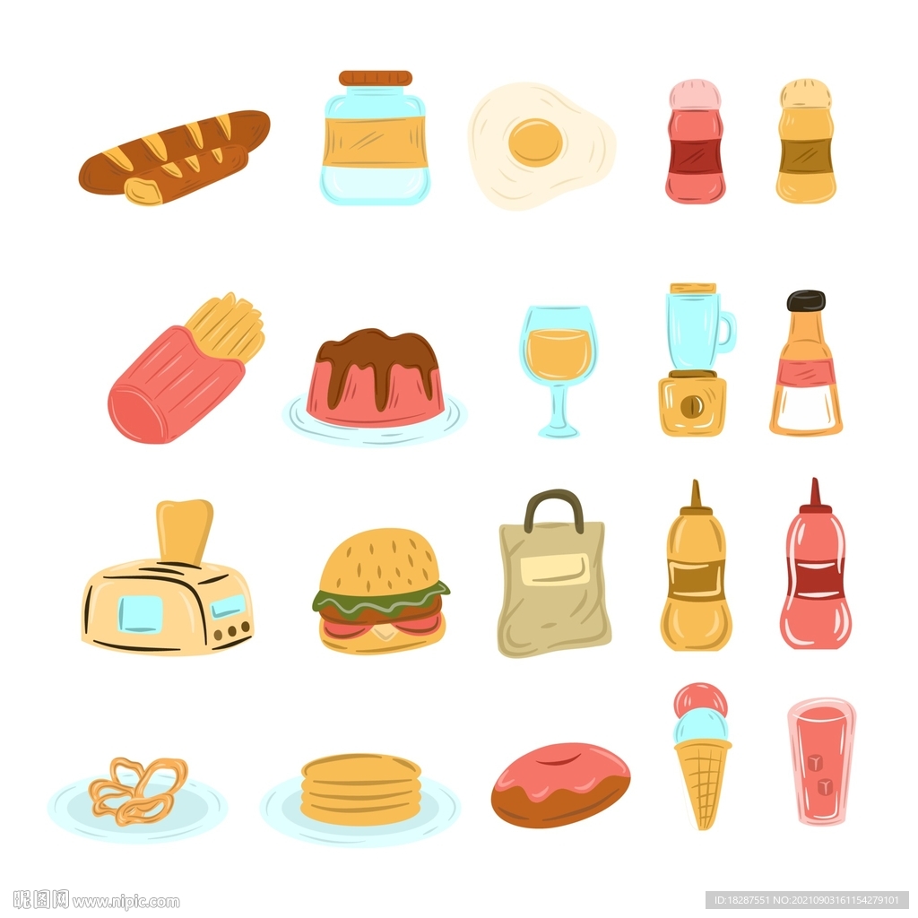食物相关图标icon