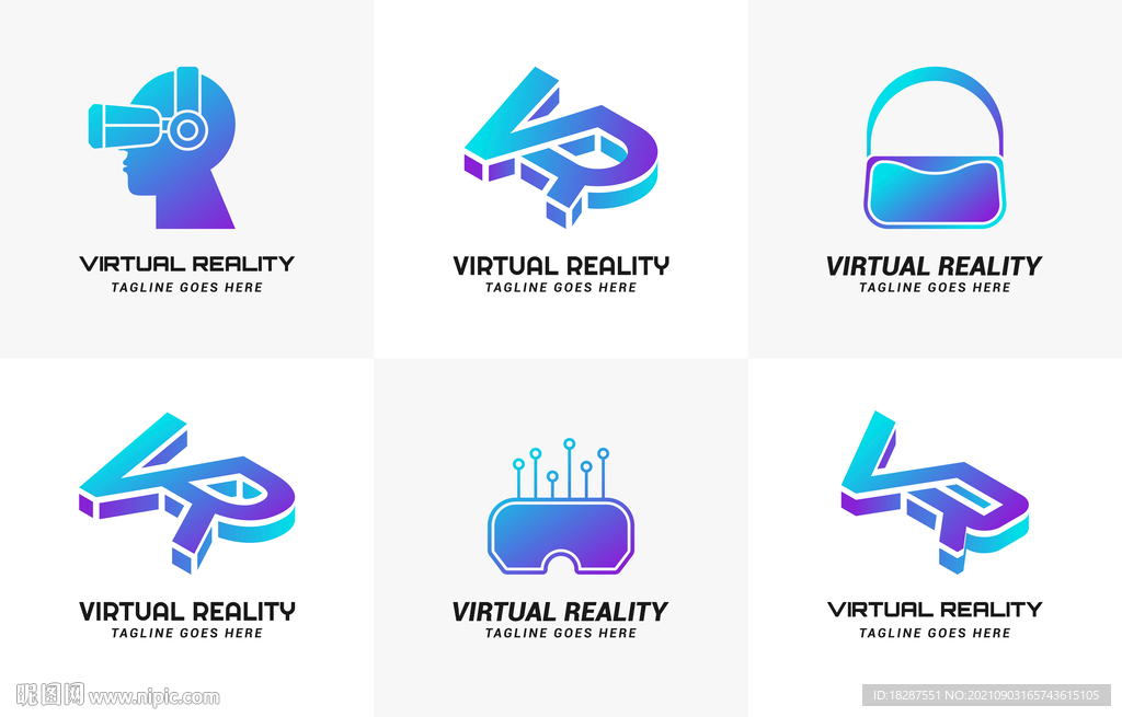 VR会议相关图标