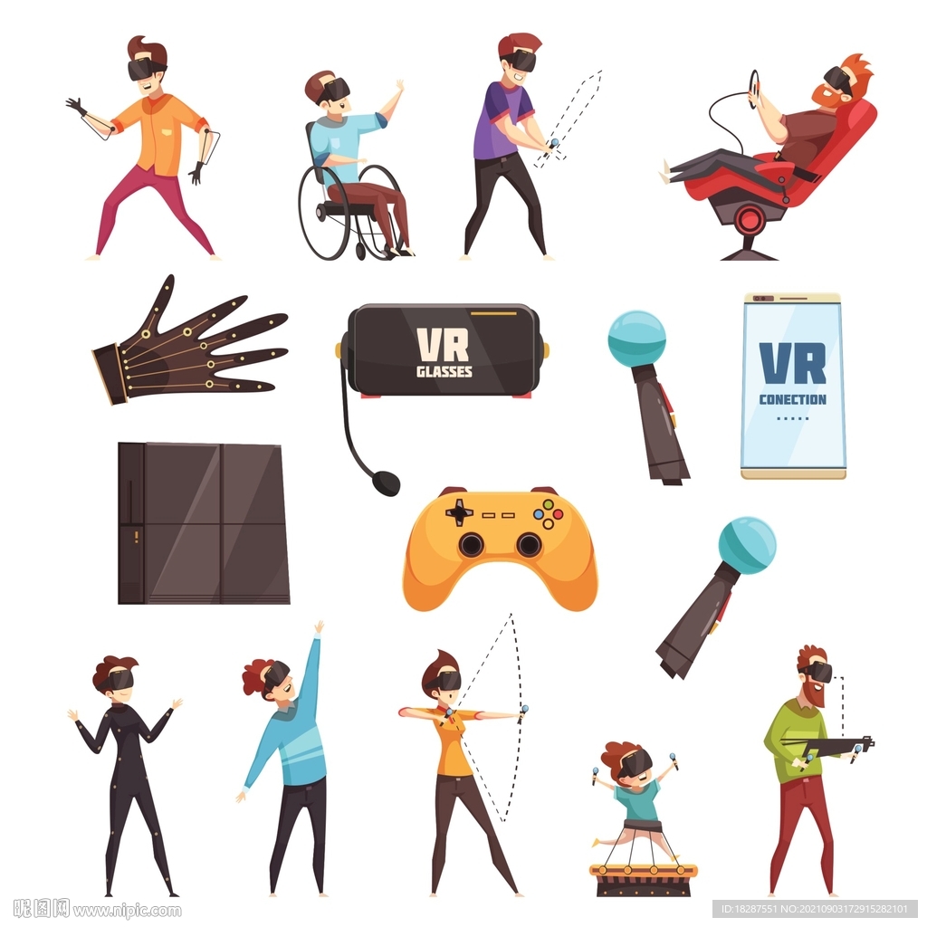 VR相关图标
