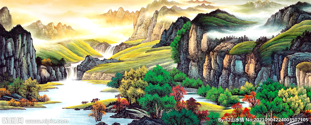 山水画