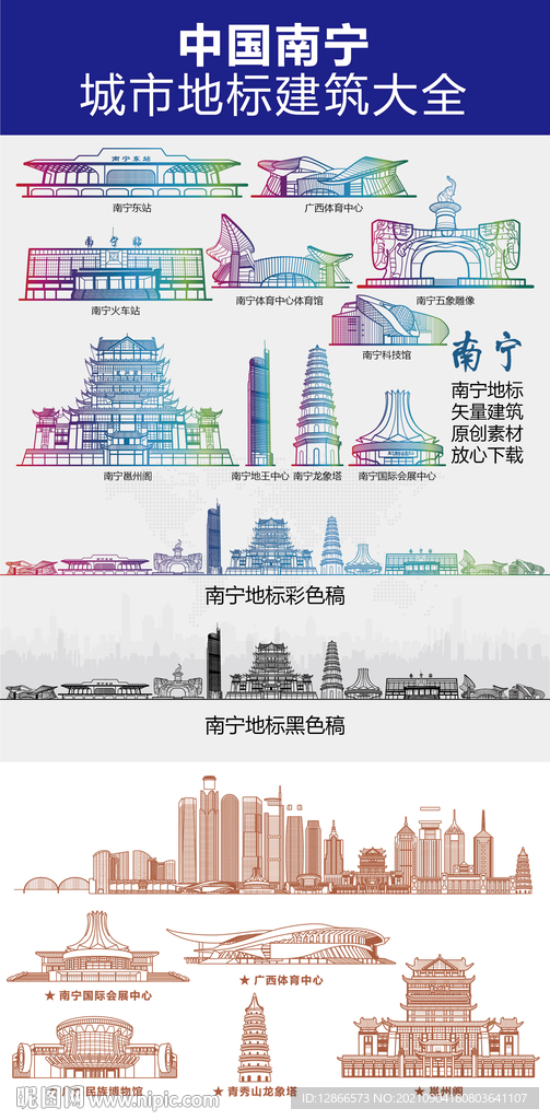 南宁地标大全