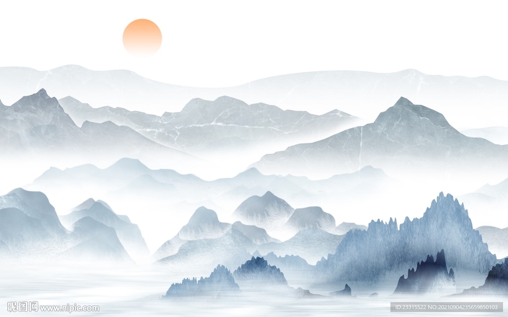 新中式背景墙