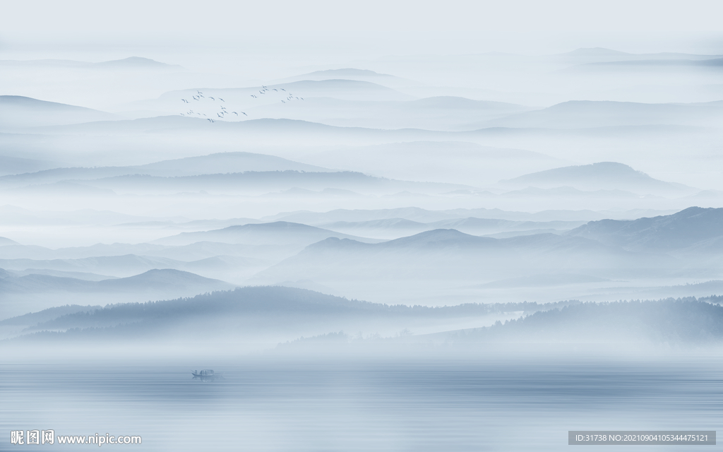 水墨山水