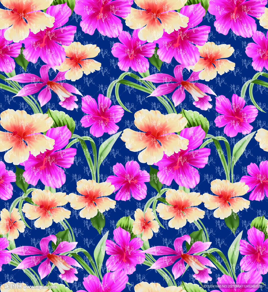 手绘花