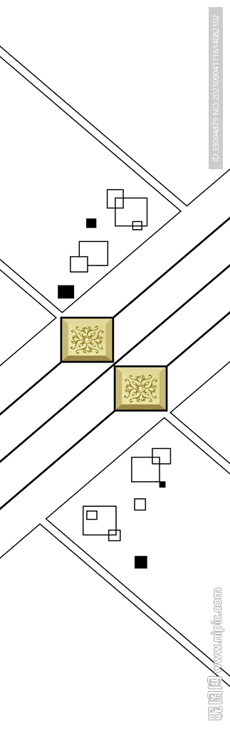 高清分层平开门写真图