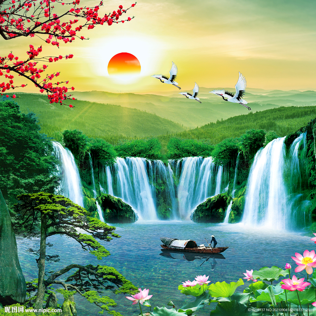 山水画
