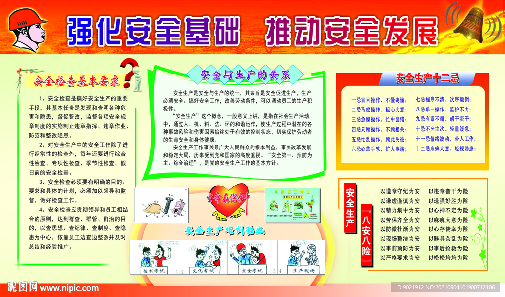 安全板报