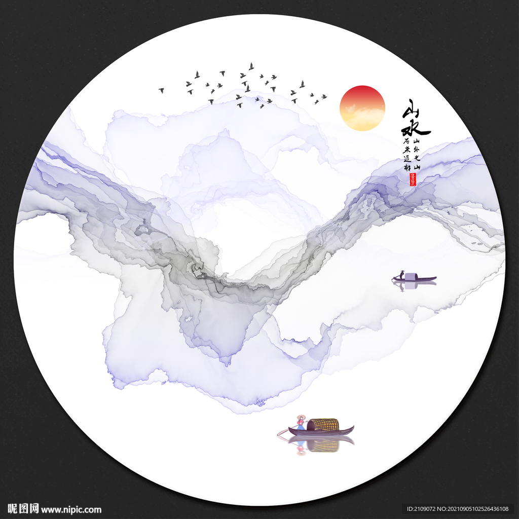 抽象画  