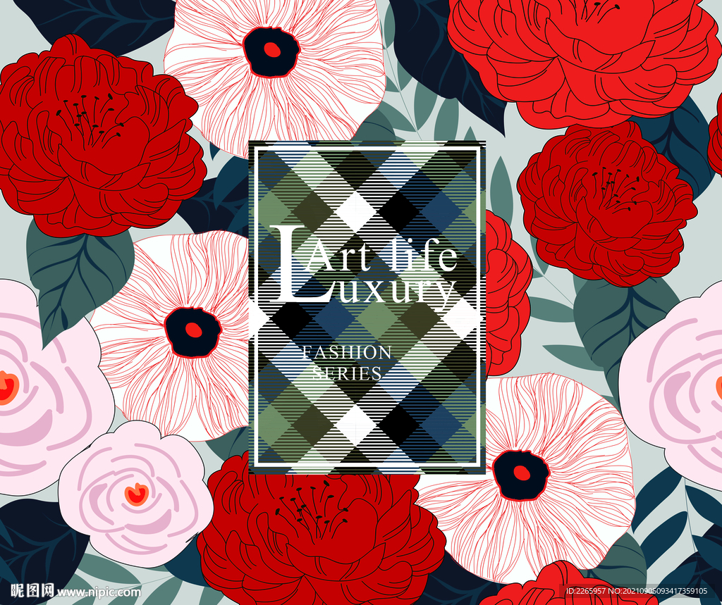 家纺被子包装  平面展开图