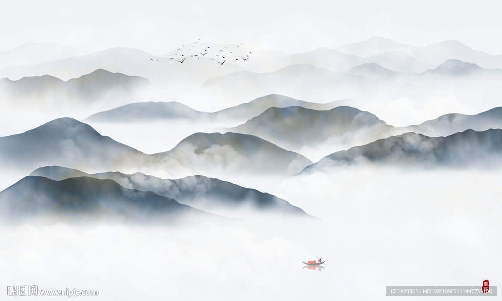 水墨山水