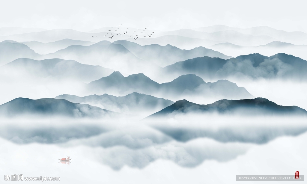 水墨山水