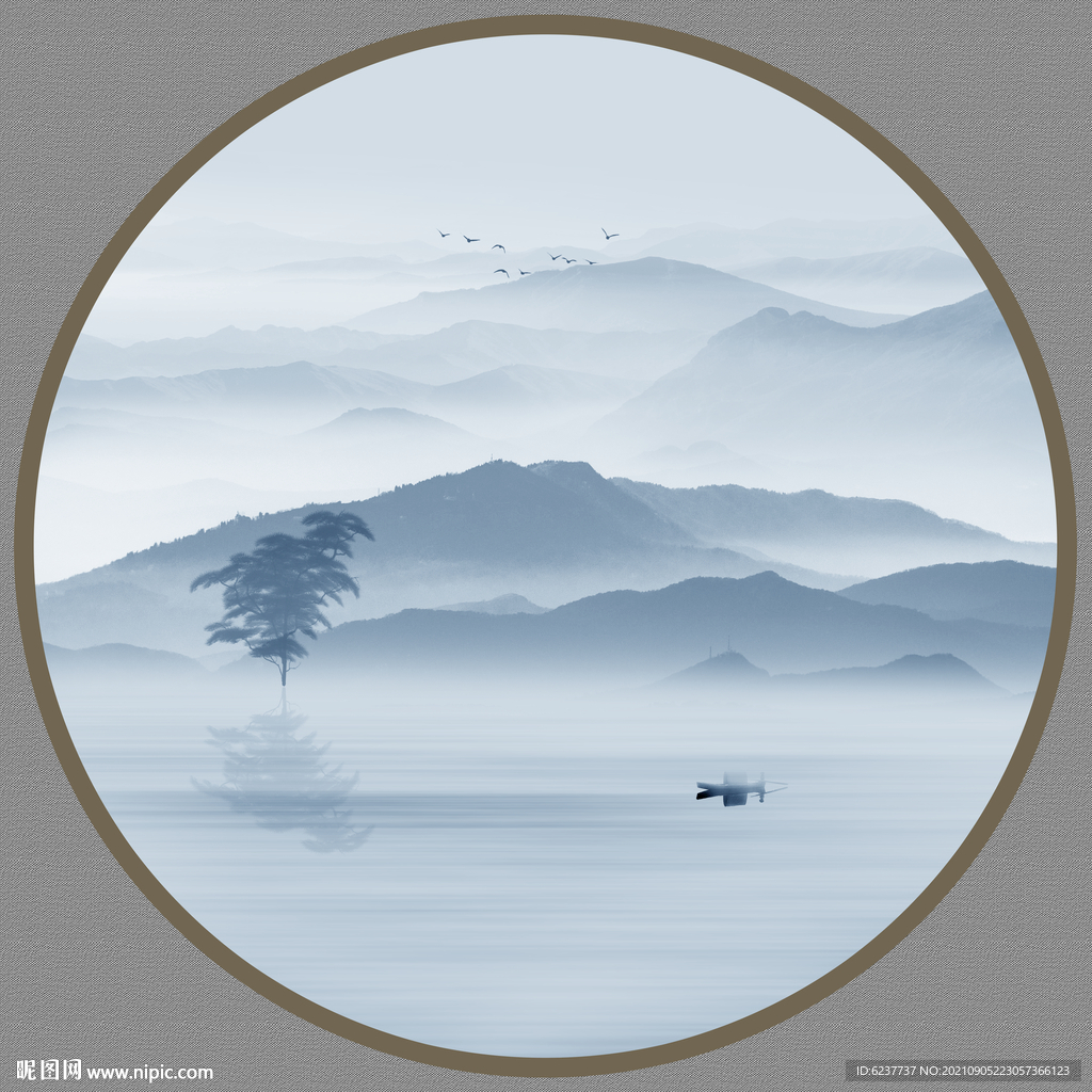 水墨山水